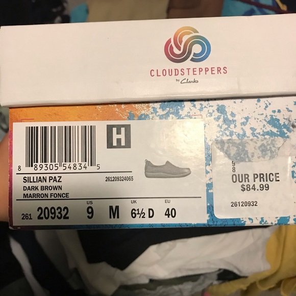 Clark’s Chocolate Brown Casual Leather Shoe - Picture 7 of 7